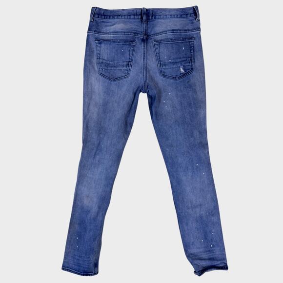 PacSun Distressed Stacked Skinny Jeans Mens 29 x 30 - Picture 8 of 9